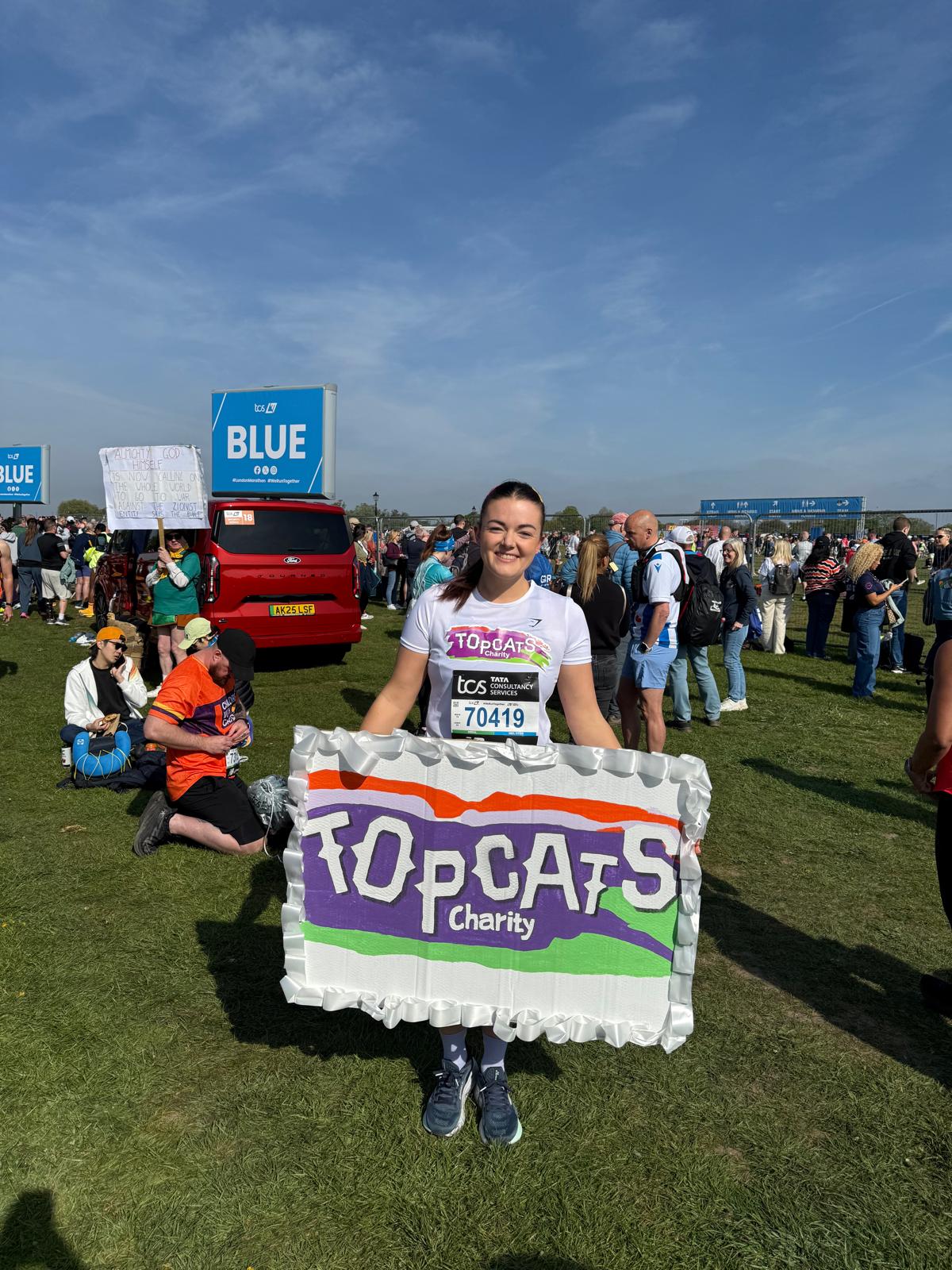 Sophie’s ‘Laps for TOPCATS’ Marathon Challenge!