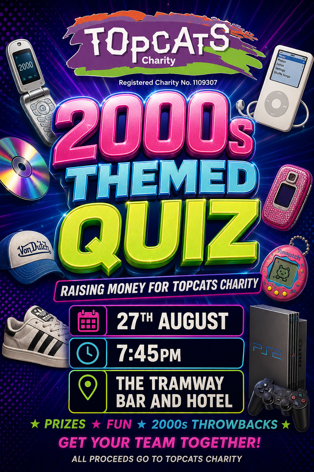 2000s Quiz Night @ The Tramway Hotel!
